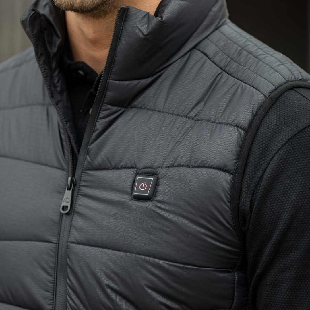 HKM MEN'S HEATED VEST - 5
