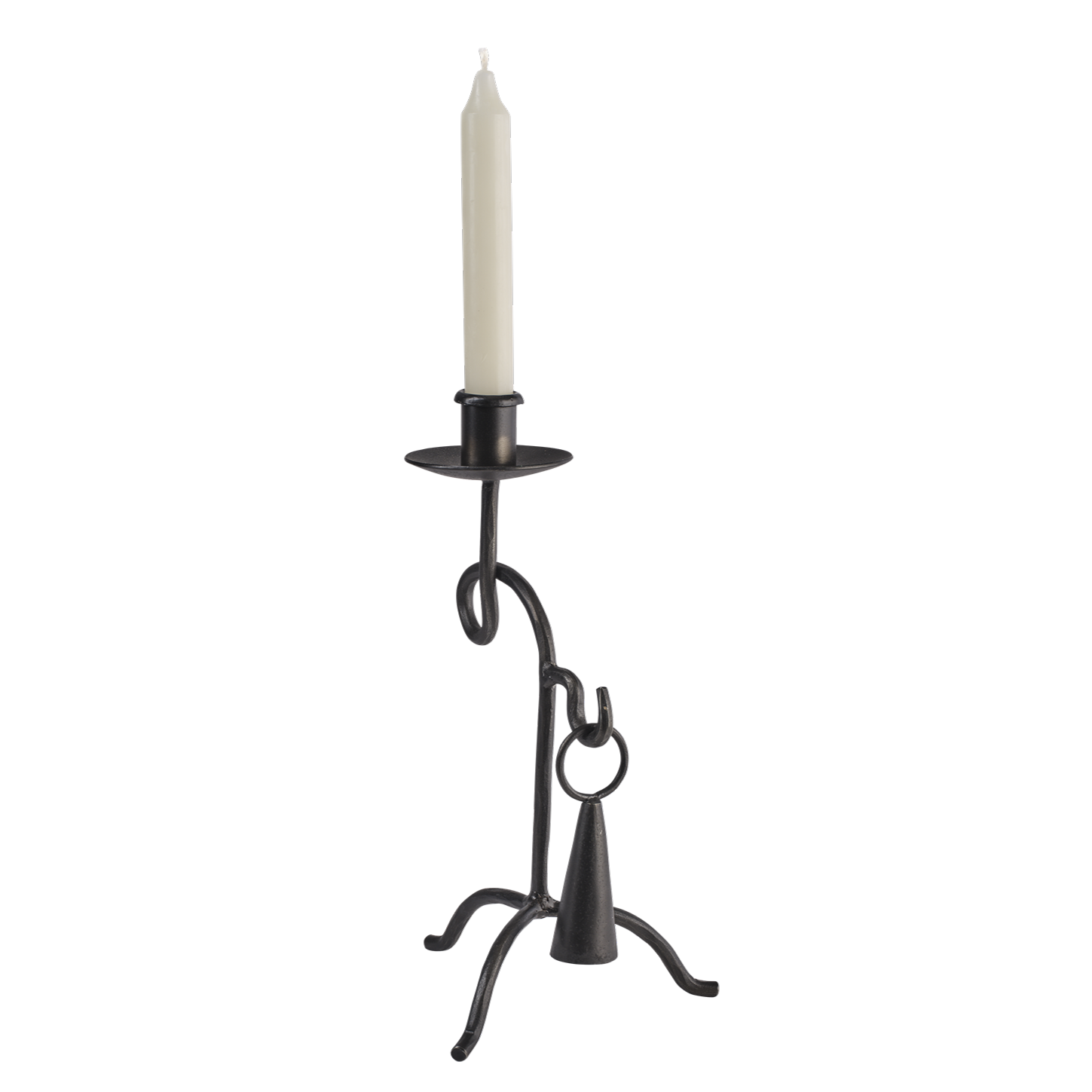 Ljusstake av järn - Med ljussläckare