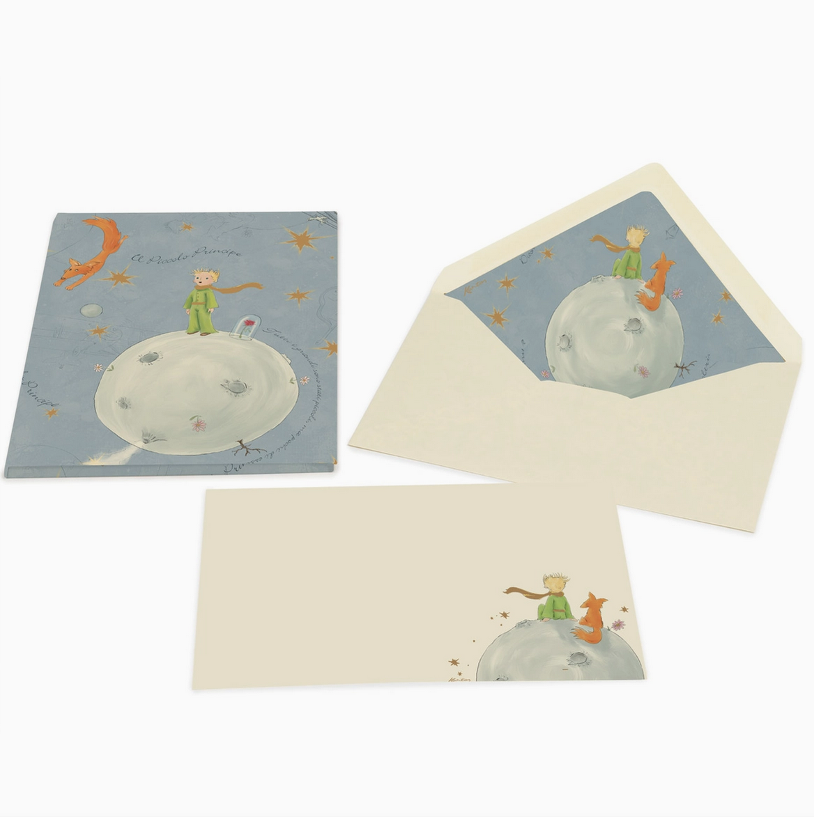 Brevpapper och Kuvert Lilla Prinsen - Kartos 