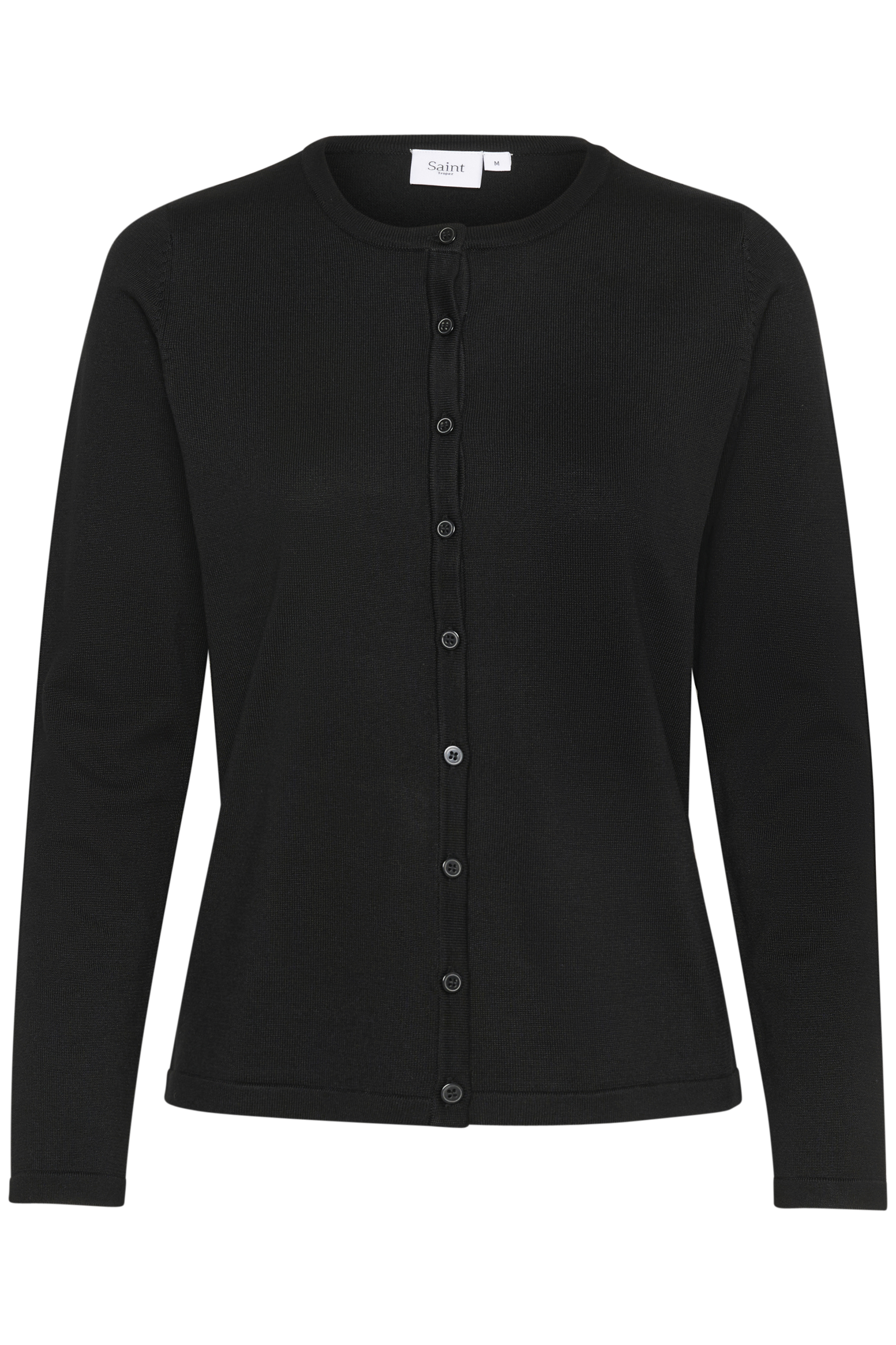 MilaSZ R-Neck Cardigan Black