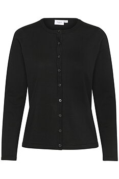 MilaSZ R-Neck Cardigan Black