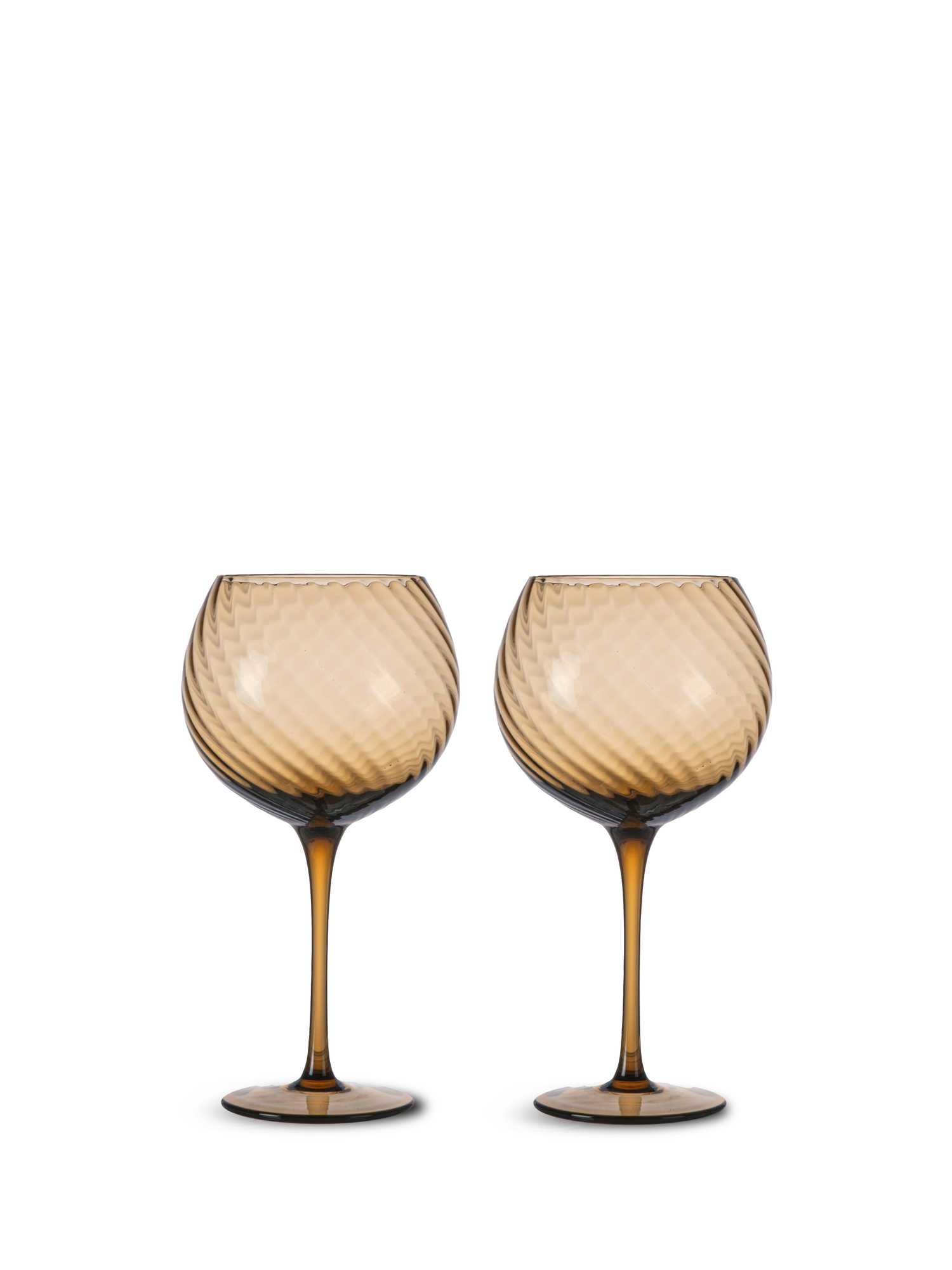 Vinglas Opacity brun 2-pack 