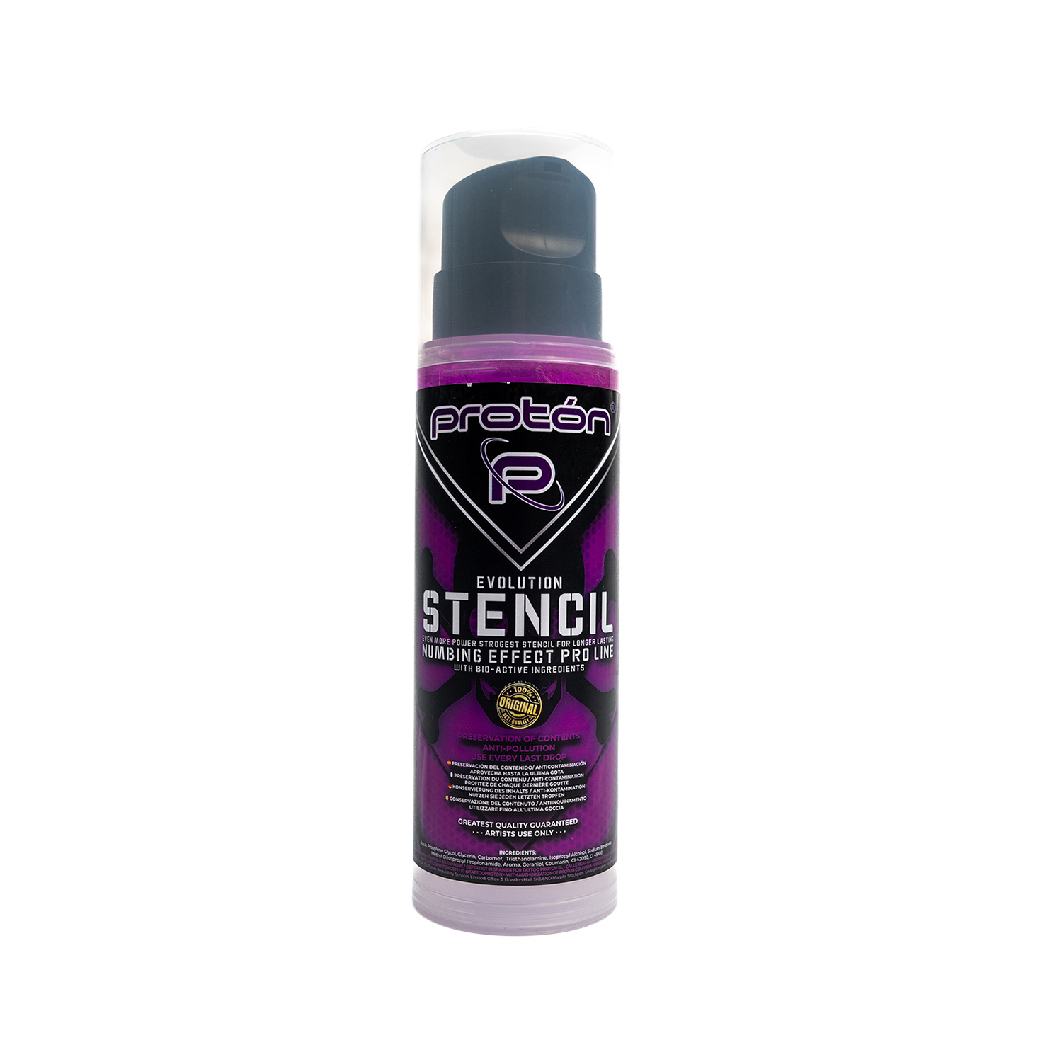 Proton Evolution Professional Stencil Primer 250ml - NUMB