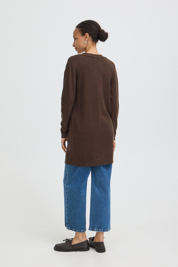 B Young  - Nonina Cardigan Brun - 7