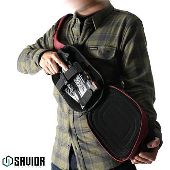 Savior Equipment Obscura CCW Sling Bag 5L Medium - Red 7