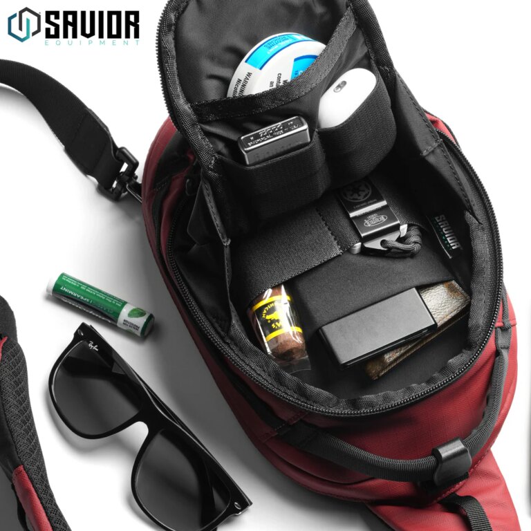 Savior Equipment Obscura CCW Sling Bag 3L Small - Red 6
