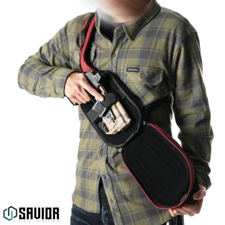 Savior Equipment Obscura CCW Sling Bag 3L Small - Red 8