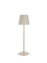 Uppladdningsbar lampa Liv Beige