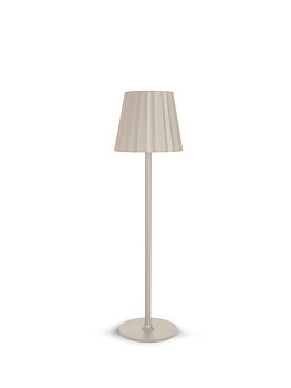 Uppladdningsbar lampa Liv Beige