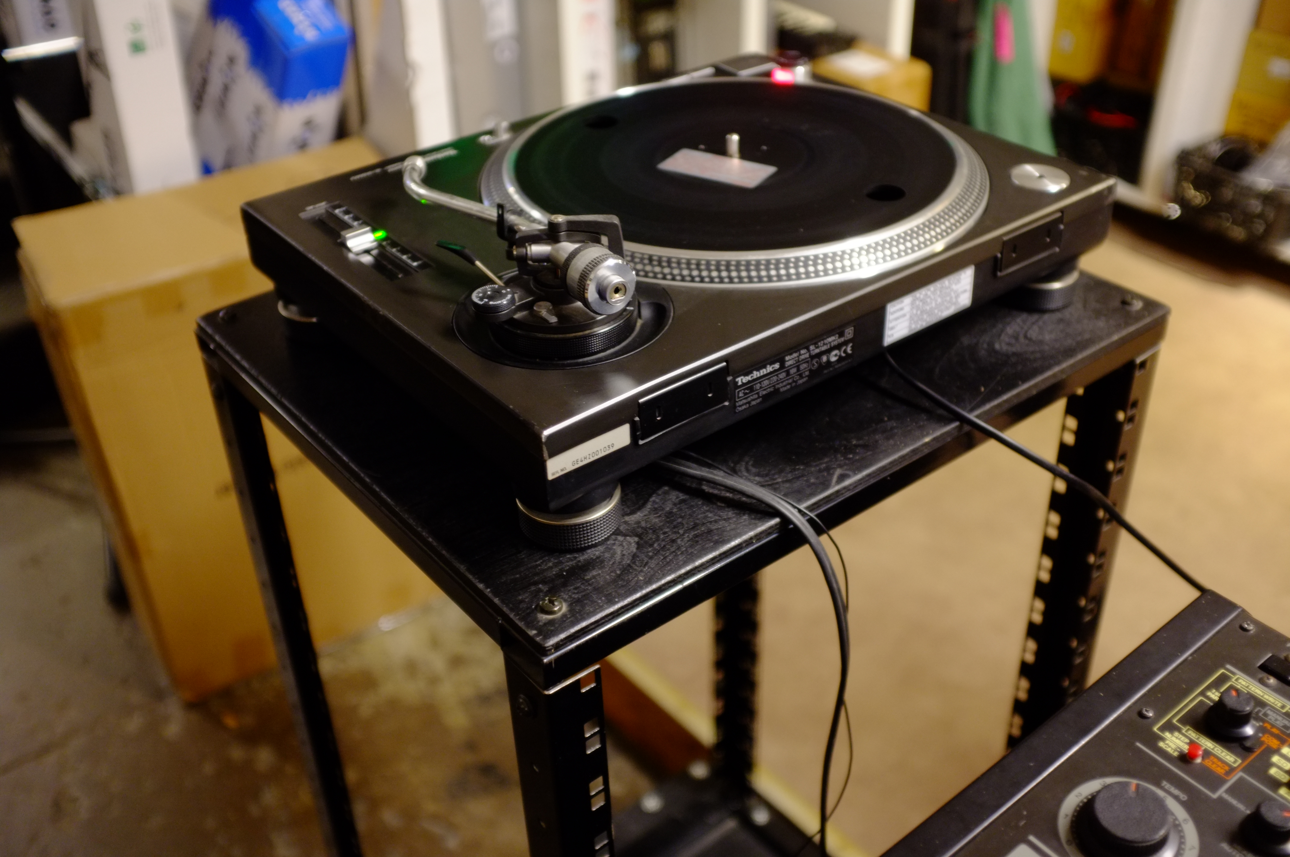 Technics SL-1210 inkl case, beg  - 2