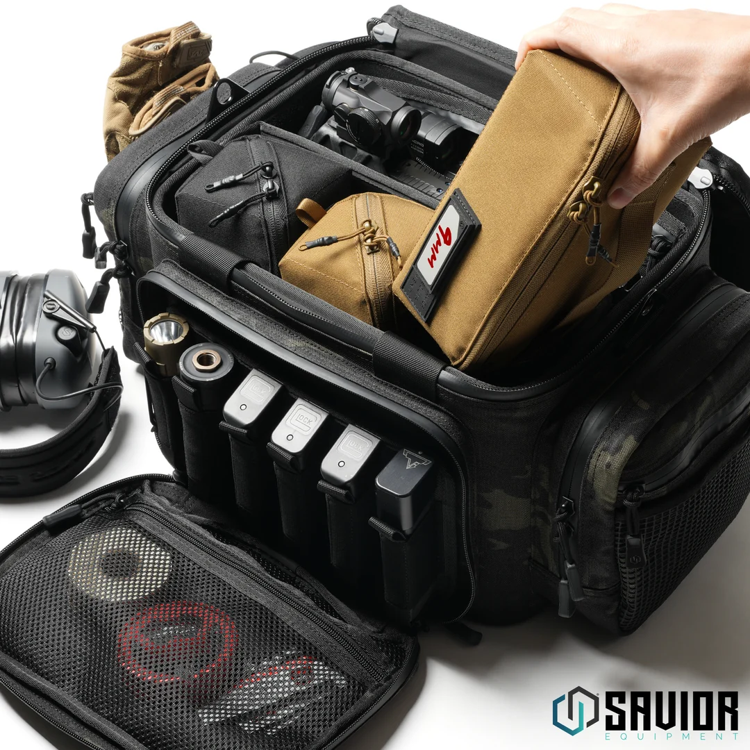 Savior Equipment Utility Pouch - Obsidian Black / Neon Green - 1pcs 4