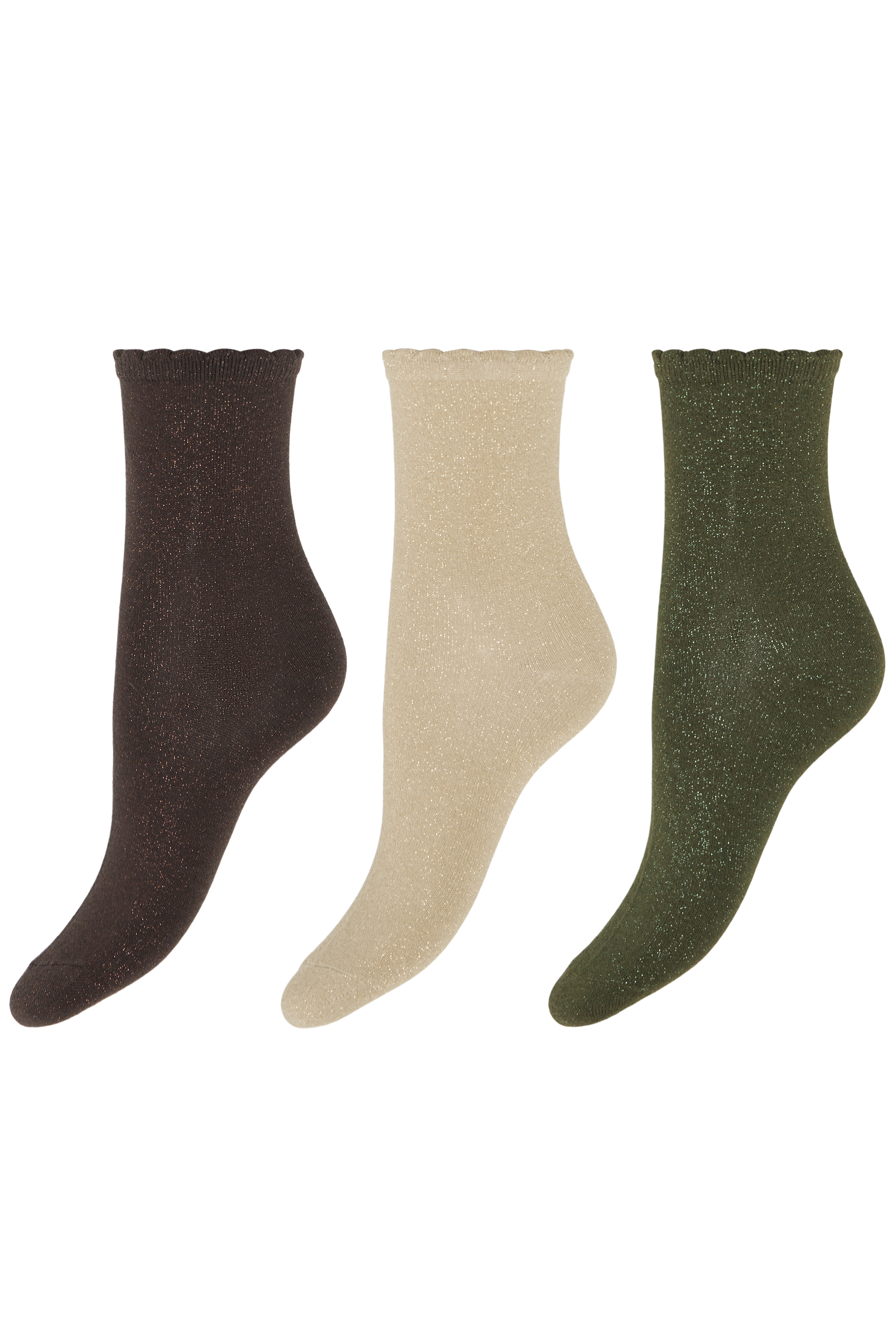 BYVILAINE SOCK BOX 3 JAVA, OLIVE, HUMUS BOX - 2