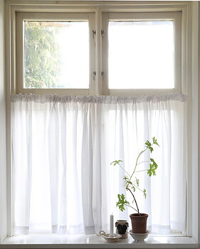 Cafégardin Lyx Hotellvoile Vit