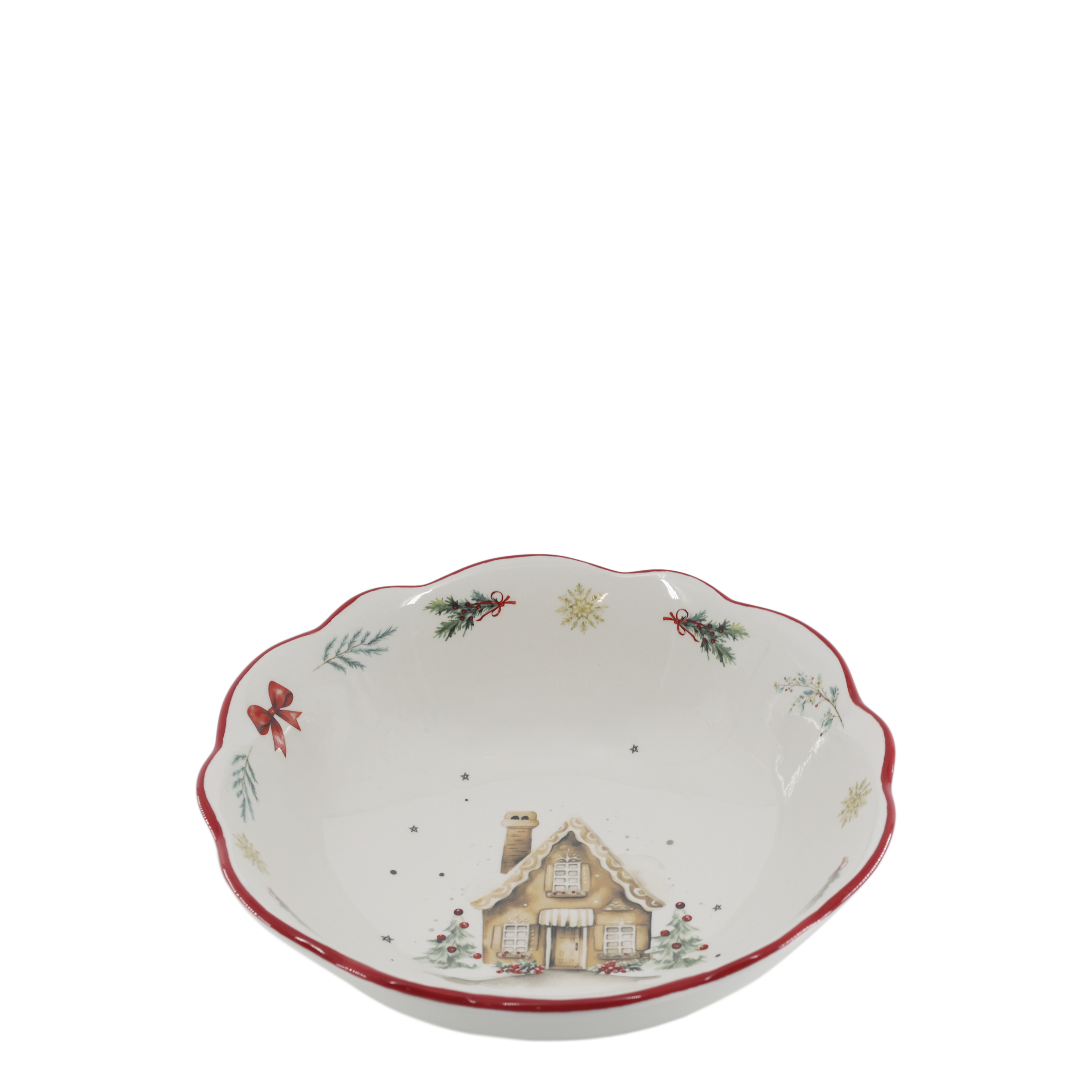  Chalet de Noël - Skål - Cherry H4,5/Ø14 cm - 7