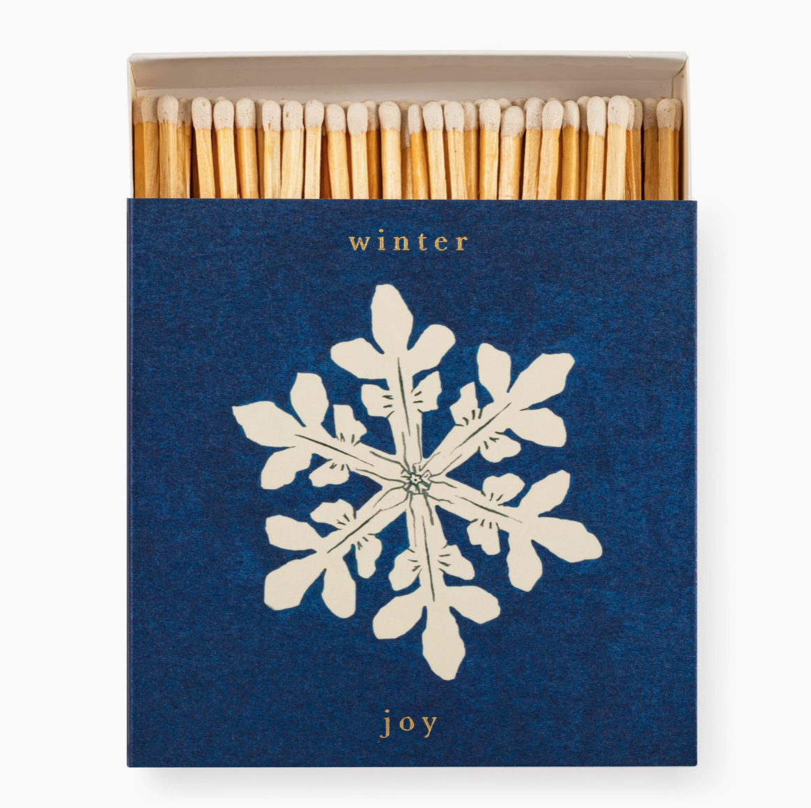 Tändstickor Archivist – WINTER JOY 11x11cm, 125 stickor