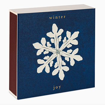 Tändstickor Archivist – WINTER JOY 11x11cm, 125 stickor