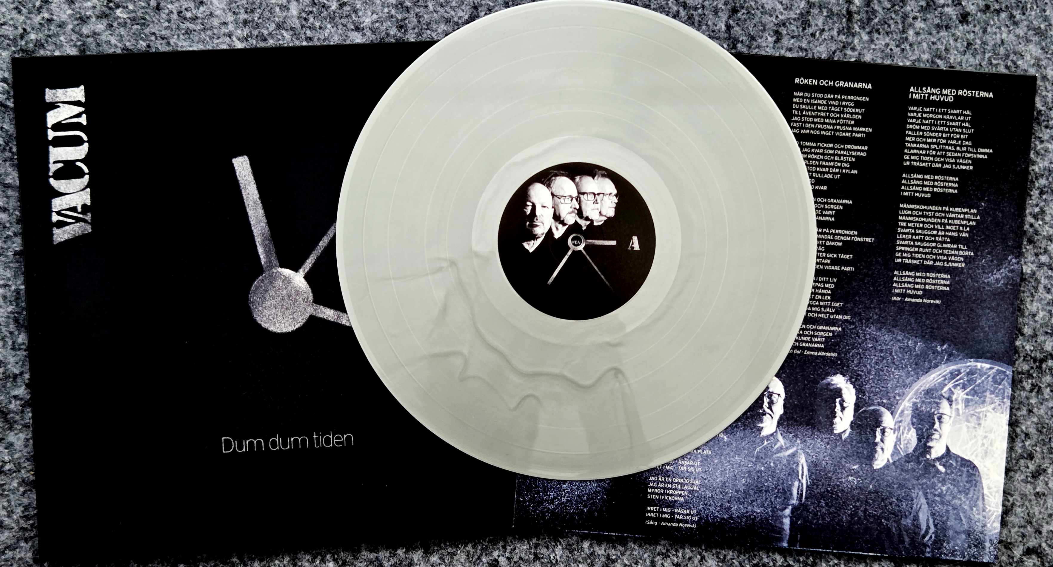 VACUM - Dum Dum Tiden (album) silver vinyl - 4
