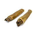 Horse chew roll with horse meat and blueberries