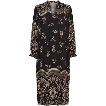 Sonia dress - black/beige