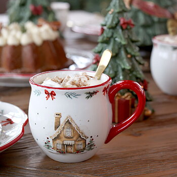  Chalet de Noël - Mugg - Cherry 