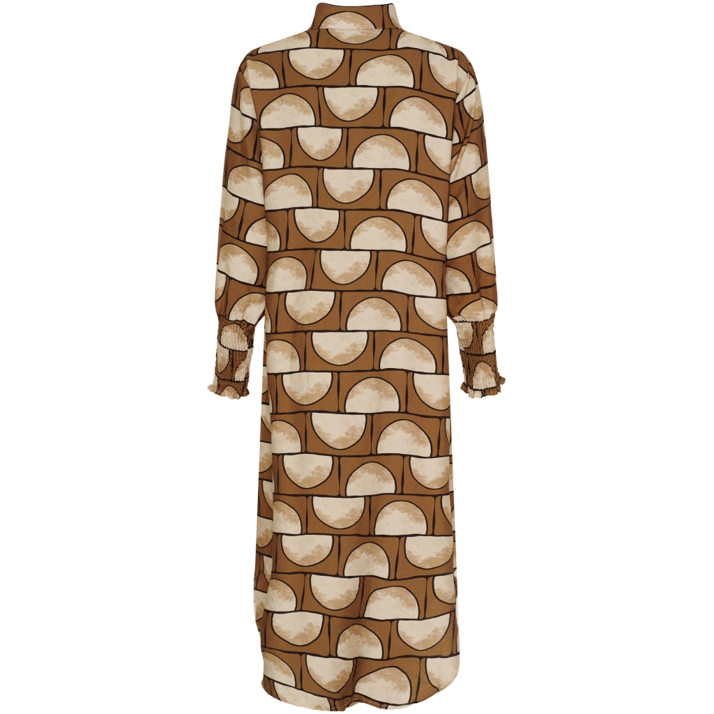 Moss dress- brown/beige - 2