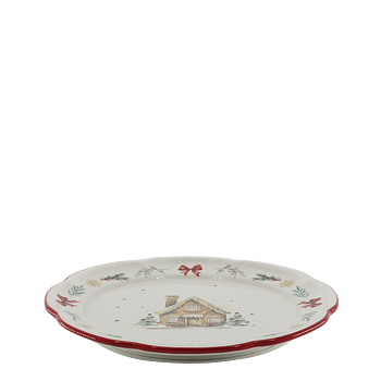  Chalet de Noël -  Cherry - Assiette