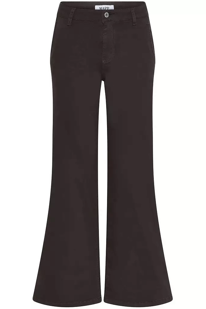 Mapp Jeans - Chino Flare  Twill Jeans Chocolate - 2