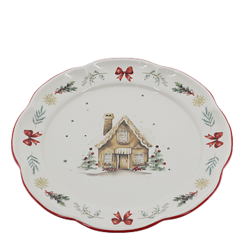  Chalet de Noël -  Cherry - Middagstallrik