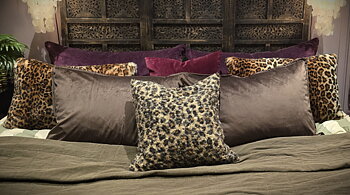 Kuddfodral 70x50cm - Velvet Mocca