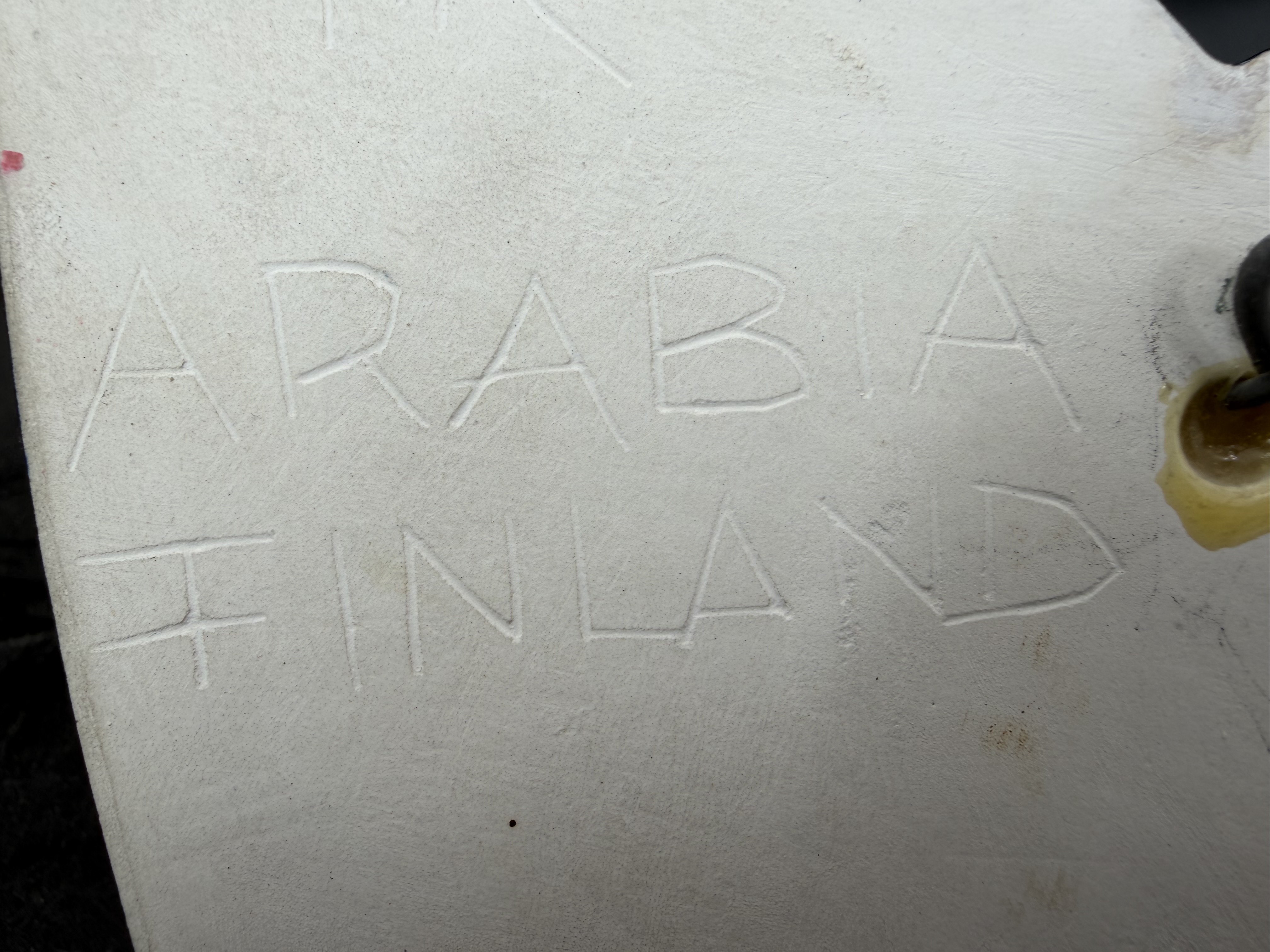 Arabia, ”Fjäril ” Taisto Kaasinen, väggplatta/Relief  - 4