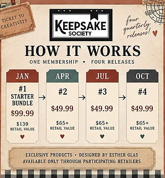 Spellbinder - Keepsake subscription 2027 - Esther Glas 