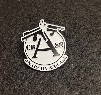 Crass - Metallpin