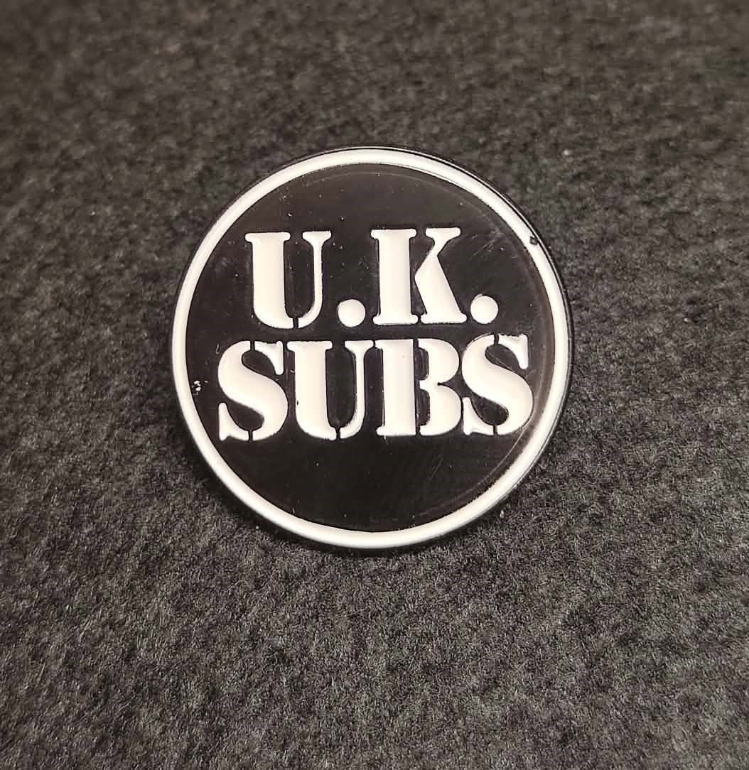 UK Subs - Metallpin (Rund)