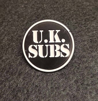 UK Subs - Metallpin (Rund)