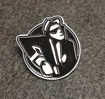 Rude Boy - Metallpin (Shaped)