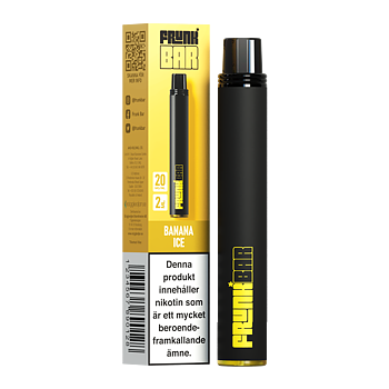 Frunk Bar Engångs Vape 20mg – Banana Ice