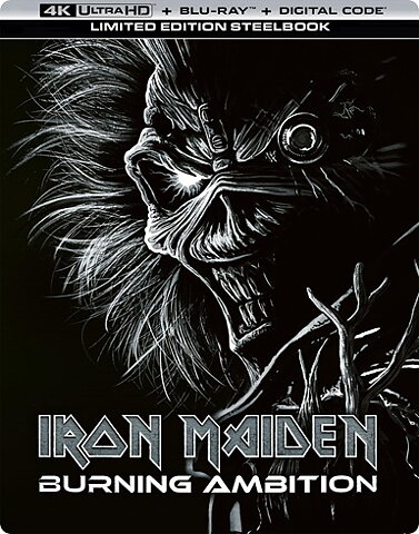 Iron Maiden: Burning Ambition - Limited Edition Steelbook (BLU-RAY 4K ULTRA HD + BLU-RAY)