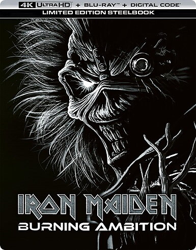 Iron Maiden: Burning Ambition - Limited Edition Steelbook (BLU-RAY 4K ULTRA HD + BLU-RAY)