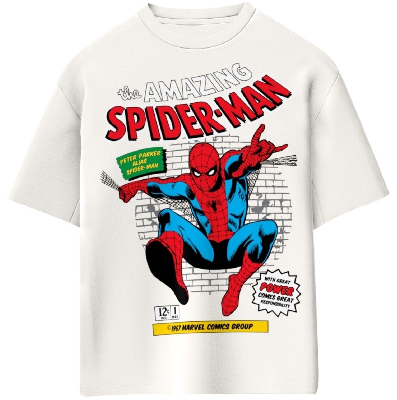 Spiderman Marvel T-shirt  Kräm