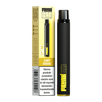 Frunk Bar Engångs Vape 20mg – Candy Banana