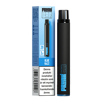 Frunk Bar Engångs Vape 20mg – Blue Razz