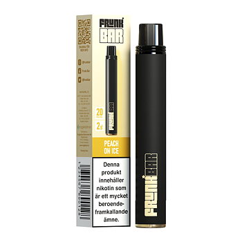 Frunk Bar Engångs Vape 20mg – Peach on Ice