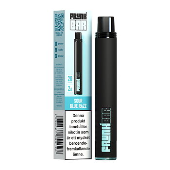 Frunk Bar Engångs Vape 20mg – Sour Blue Razz