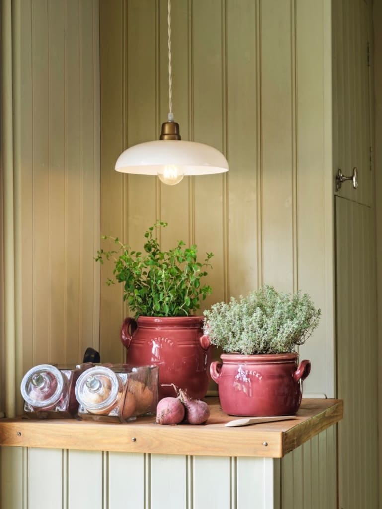 Brobacka Pot 4 Litres Burgundy Tall - Stoneware - 21.5x20.5 cm - 8