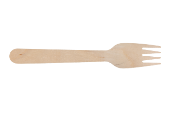 Ruokahaarukka Huhtamäki puinen 110mm/250