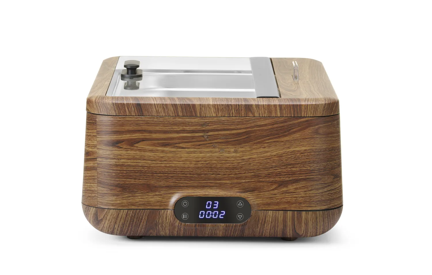 UNIQ Chafing dish GN1/1,  brown woodgrain - 6