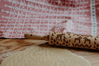 SWEDISH, ROLLING PIN, 24 cm