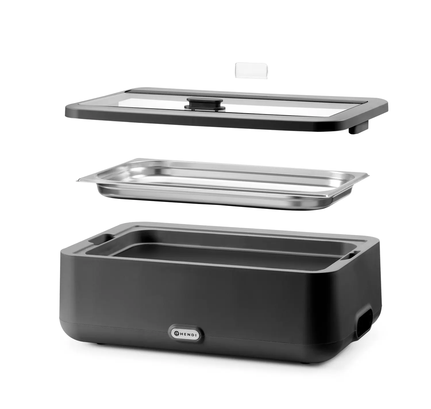 GN1/1 Chafing Dish with Cooling, Black - 10