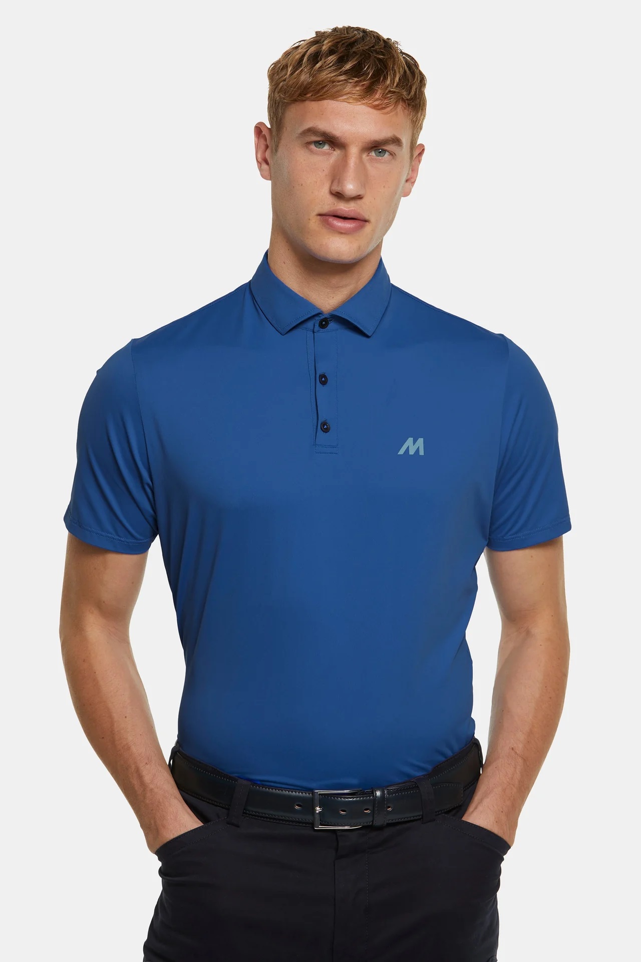 Tenniströja, blå (blue) med funktion (Meyer / Tiger)