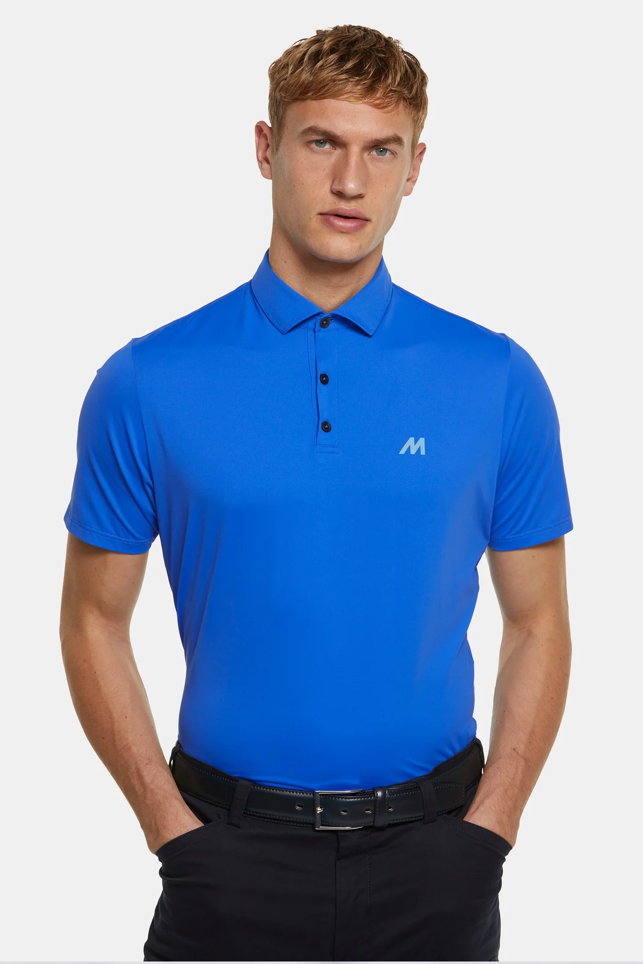 Tenniströja, blå (royal blue) med funktion (Meyer / Tiger)